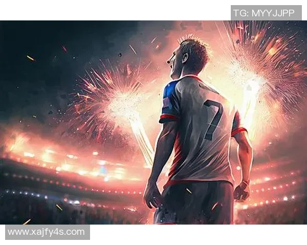 足球球星卡通光影创意插画展现运动激情与荣耀时刻